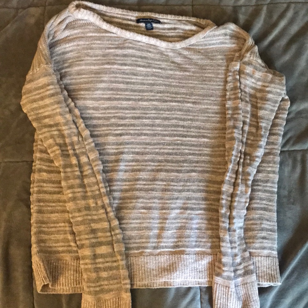 Tan knit sweater